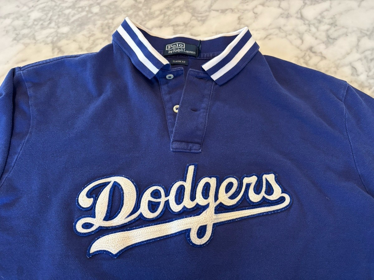 Polo Ralph Lauren Los Angeles LA Dodgers Polo Golf Shirt Size XL