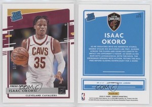2020 Panini Donruss Rated Rookies Press Proof Silver /349 Isaac Okoro Rookie RC