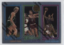 1996-97 Topps - Finest Reprints Magic Johnson, Larry Bird, Julius