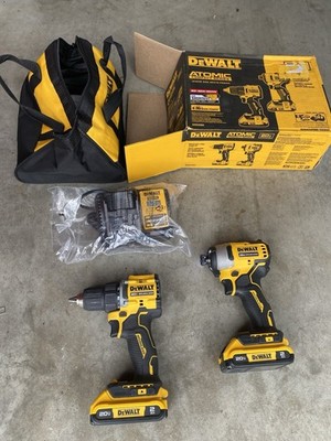 DeWalt ATOMIC 20V MAX Brushless 2 Tool Combo Kit