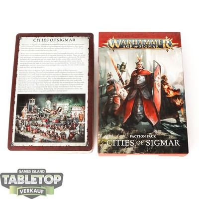 Cities of Sigmar - Faction Pack: 4th Edition - englisch