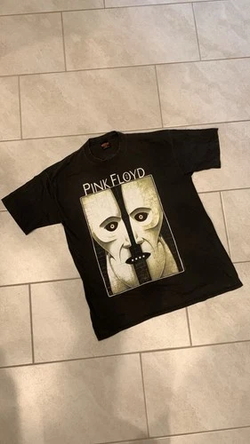 Pink Floyd Division Bell Concert T Shirt 2XL Br 1990s vintage concert t-shirt, vintage, size XXL, single stitch, B+ condition