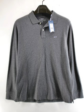 Vineyard vine Stretch Pique Polo Charcoal Heather Size M NEW WITH TAGS