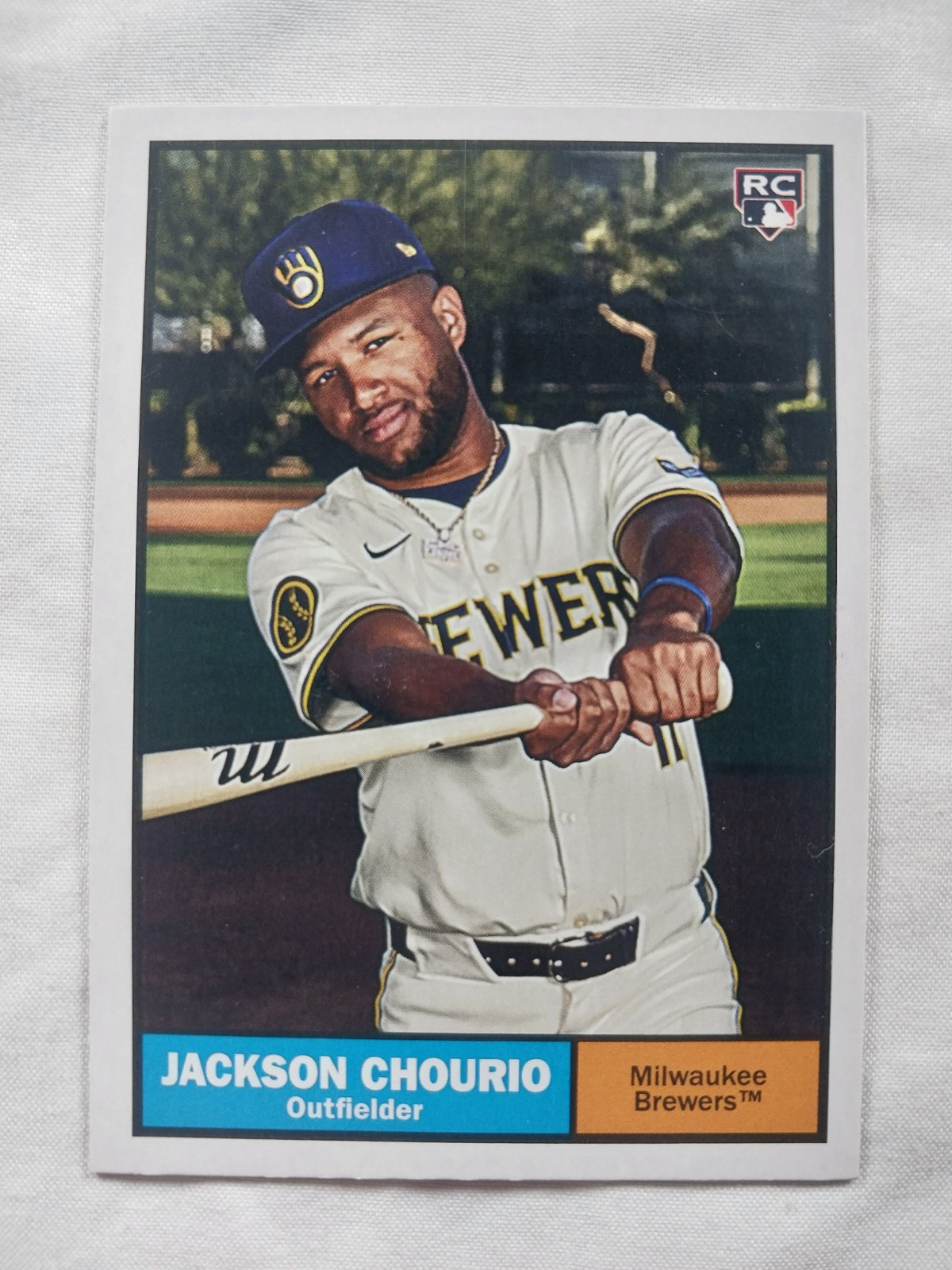 2024 Topps Archives Baseball #44 Jackson Chourio, Milwaukee Brewers Rookie