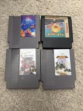 NES game Lot: Contra, PAC-Man, Jackal,Tetris