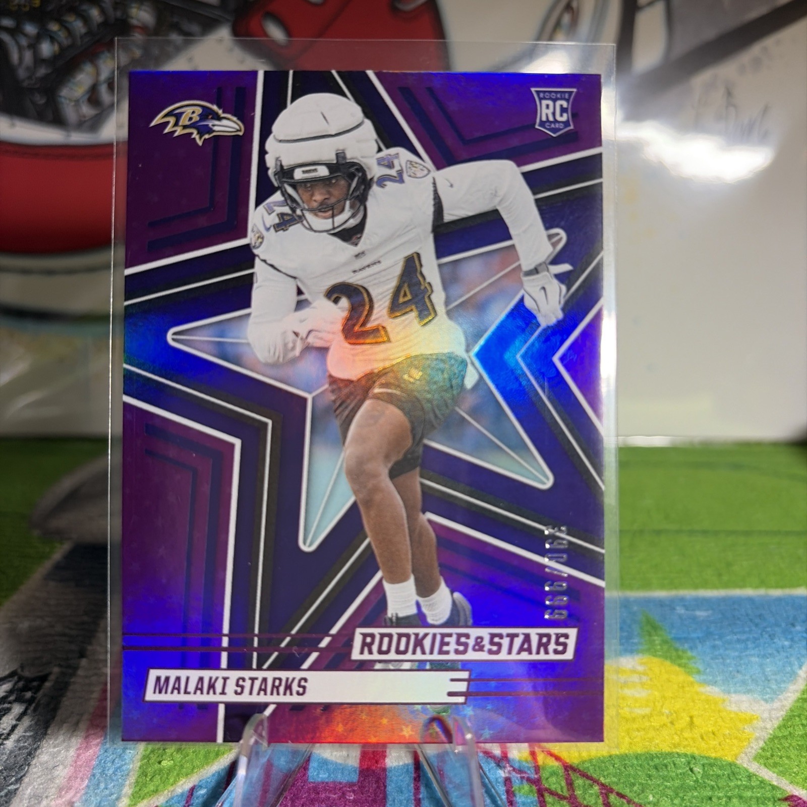 2025 Panini Rookies & Stars - Rookies Malaki Starks #155 Purple /999 (RC)