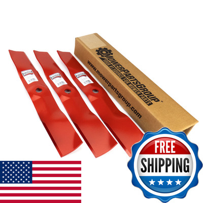 Mowerpartsgroup 3 Mower Blades For 54 John Deere Ez Trak Z425 Z435 Z445