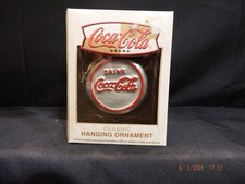 Vintage Coca-Cola Ceramic Hanging Ornament by Enesco-C428