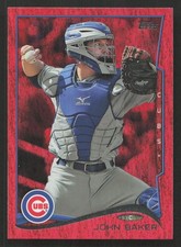 2014 Topps Update John Baker Red Foil #US-179 Card