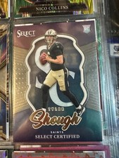 2025 Panini Select - Select Certified Rookies Tyler Shough #10 (RC)