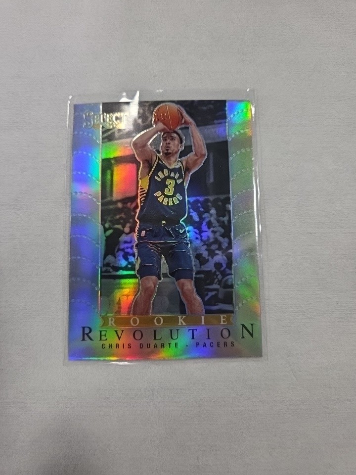 2021-22 Select Chris Duarte #9 Rookie Revolution SILVER Pacers
