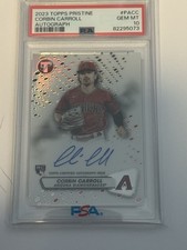 2023 Topps Pristine - Pristine Autographs Corbin Carroll #PA-CC (AU, RC)