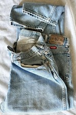 Wrangler Vintage Jeans Men s Size 34x30 Light Wash Straight Leg USA