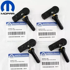 4Pcs Genuine TPMS Tire Pressure Sensors OEM 56029479AB For Chrysler Dodge Jeep