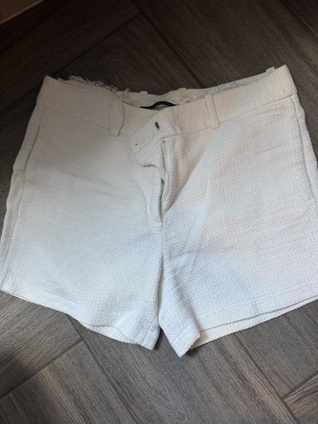 Women Ermanno Scervino Shorts White 38 / M / 46 #3UKJ