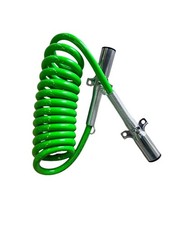 Heavy Duty Cable Assembly -15Ft Long 7-Way ABS Trailer Electrical Power Coil,