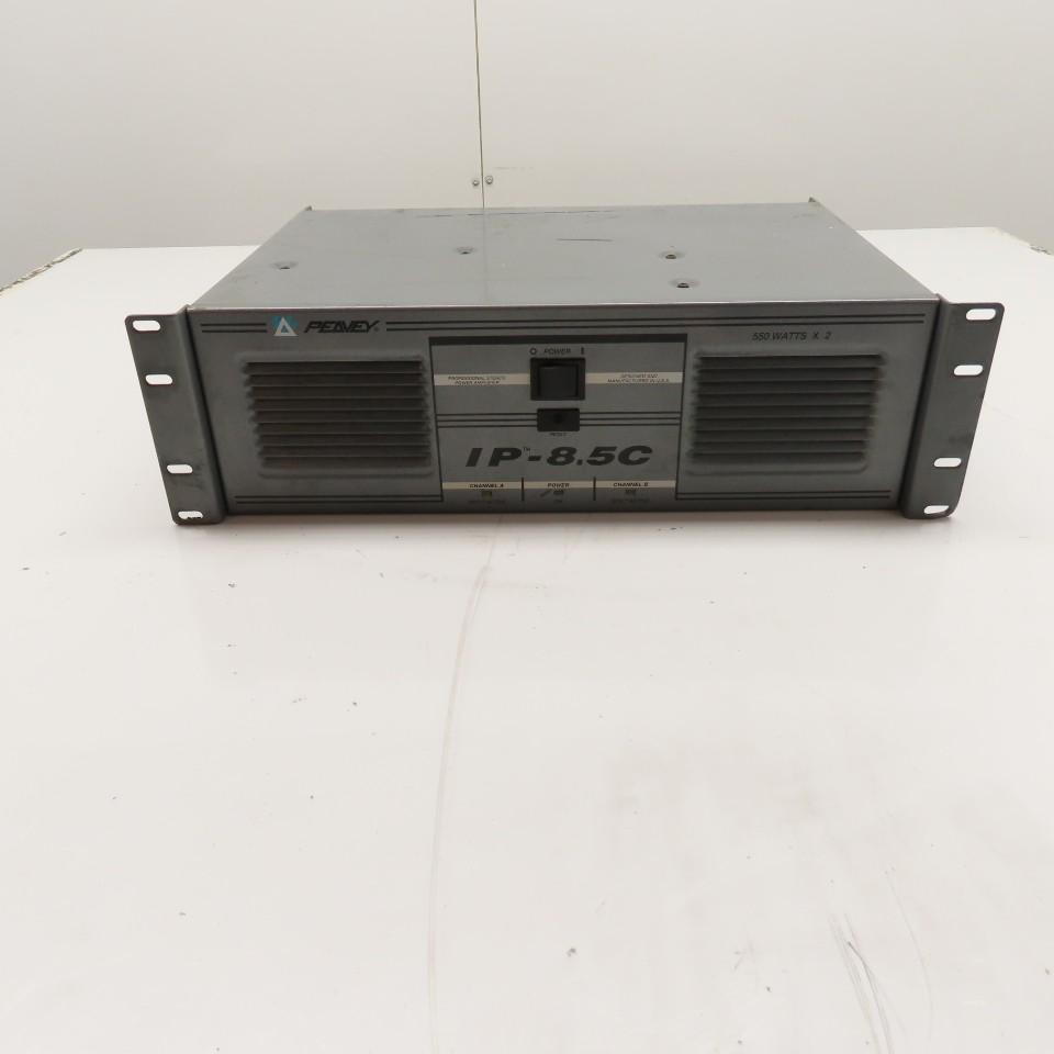 Peavey IP-8.5C Professional Stereo Power Amplifier 550W x 2 Rack