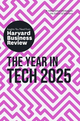 YEAR IN TECH 2025 by HARVARD BUSINESS REV Paperback Self Help