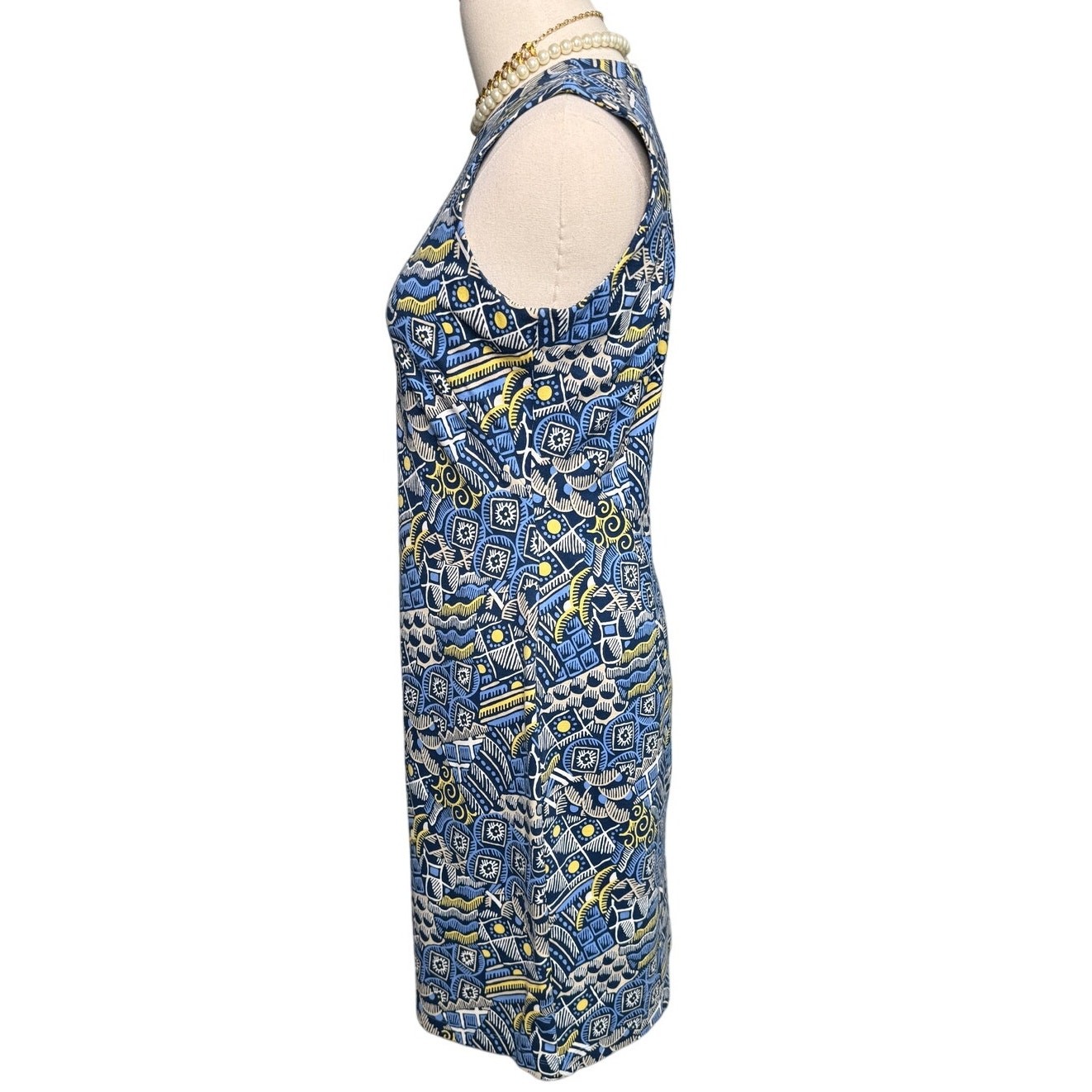 J. McLaughlin Talavera Devon patterned sheath dre… - image 6