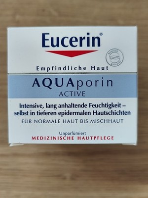 2x 50ml Eucerin - AQUAporin Active für normale Haut bis Mischhaut