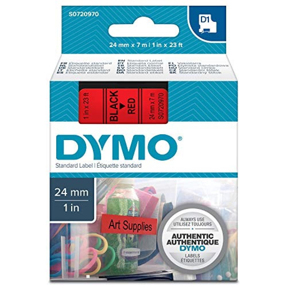 (TG. 24 mm x 7 m) Dymo D1 Etichette Autoadesive per Stampanti LabelManager, Roto