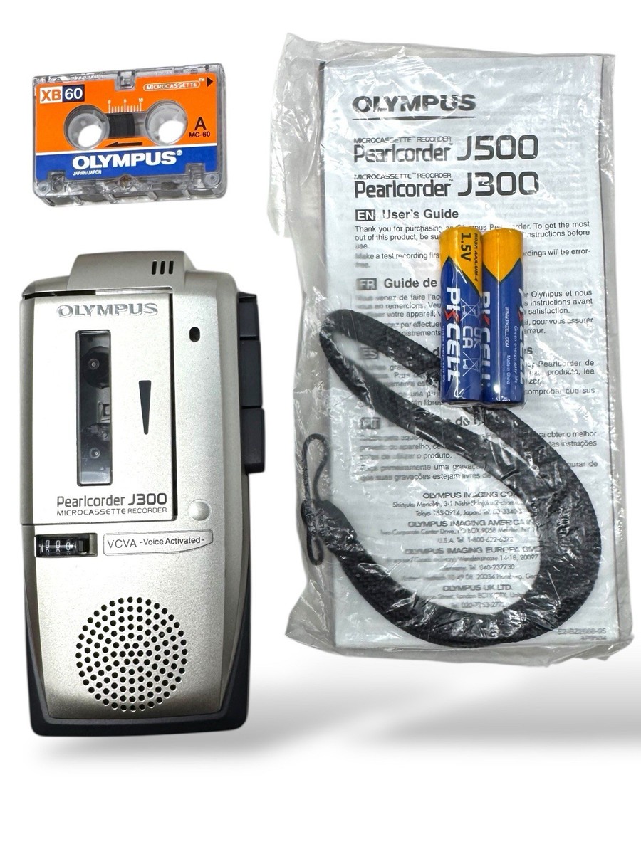 Olympus Pearlcorder T1100 - Transcriptor de microcasete - negro