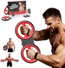 3-IN-1 Forearm Strength Trainer - 360 Rotator Burn Machine, Dumbbell Chest...