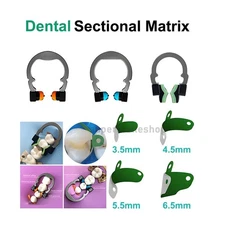 Dental Matrix Bands Ring Sectional Matrice Clamp Fit Garrison Palodent V3 System