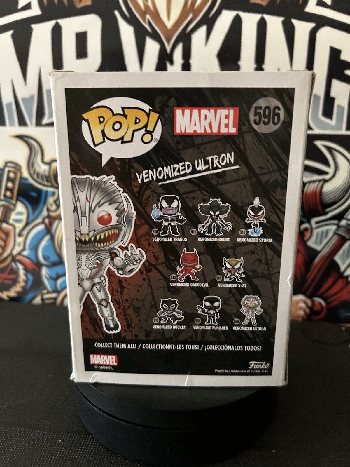 Funko Pop! Marvel Venomized Ultron #596 Vinyl Figure image 3
