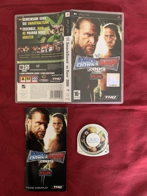 WWE SmackDown vs. Raw 2009 mit Handbuch & Ovp Blitzlieferung