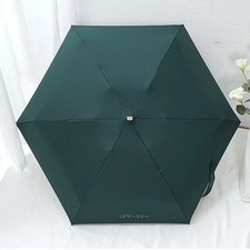 Outdoor Mini Sun Umbrella UV Protection Ultralight Folding Five-fold Umbrella Su