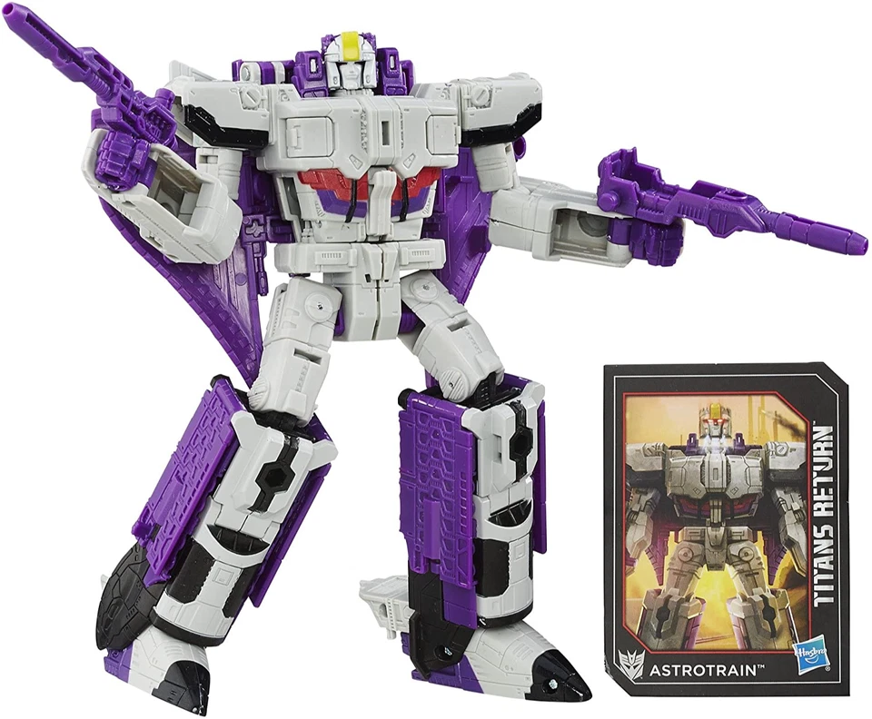 Voyager Astrotrain and Darkmoon | Transformers Generations Titans Return - Image 2 of 4