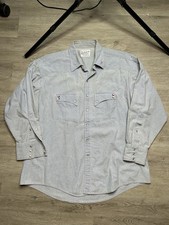 Vintage Rockmount Ranch Wear Custom Fit Men's Western Pearl Snap Native American