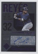 2018 Panini Chronicles Purple 34/35 Franmil Reyes #CA-FR Auto 4b1