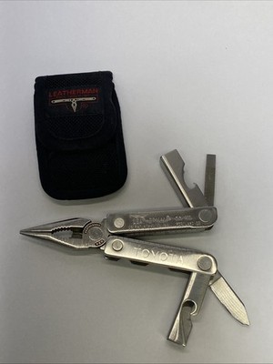 Vintage Leatherman USA Mini Tool Multi Tool Original Sheath Case Discontinued