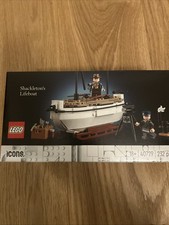 LEGO 40729 ICONS Scialuppa di salvataggio di Shackleton Lifeboat