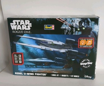 Star Wars ROGUE ONE Rebel U-Wing Fighter Build And Play SnapTite Model Kit