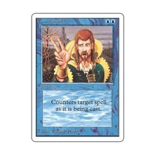 WotC MtG Unlimited Counterspell (U) VG