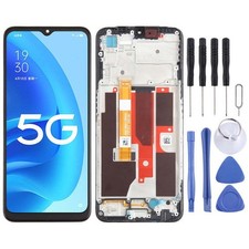 LCD Display Touch Screen Digitizer Replacement Frame For OPPO A55s 5G CPH2309