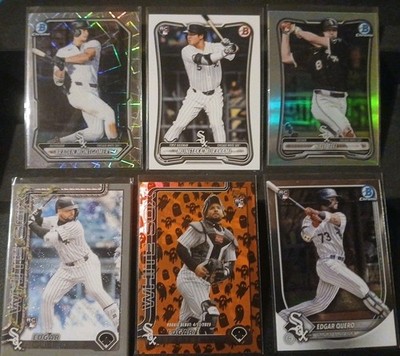 Murakami 2026 Bowman, Edgar Quero 2025 Topps SP RC's, White Sox 18 Card Lot 