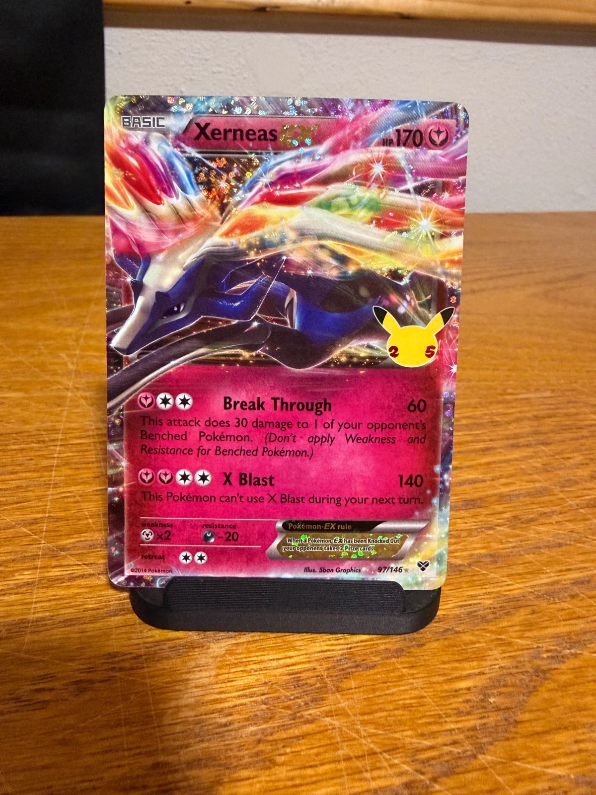 Pokemon Celebrations, Xerneas EX # 97 Ultra Rare (NM)