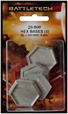 Battletech 20-800 Hex Bases (4) (*See Per Ord...