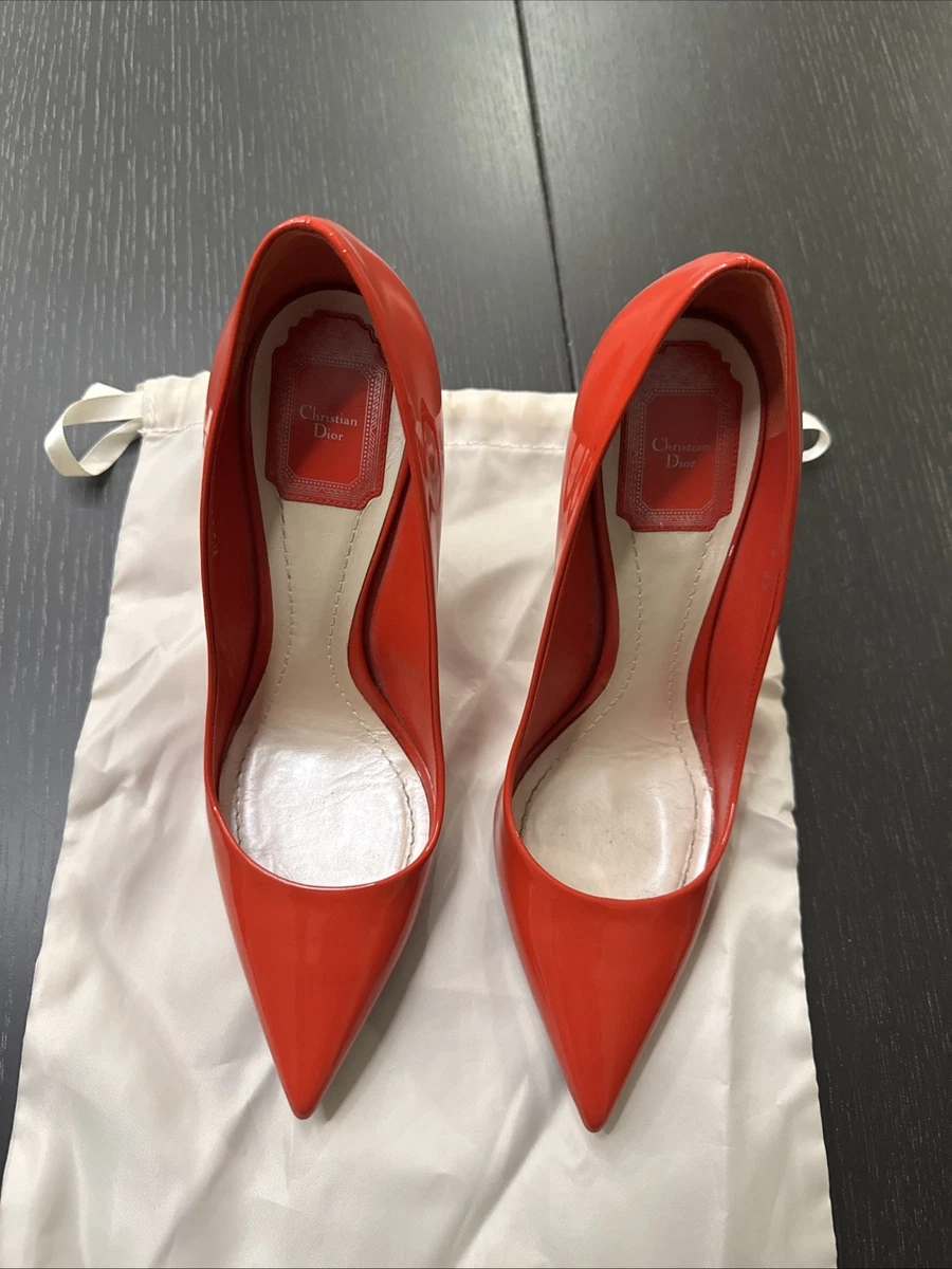 Rain vintage Dior 赤 ハイヒール ポインテッドトゥ Dior Red Heels for Women for sale | eBay