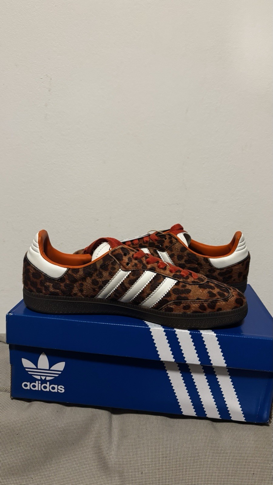 *Adidas SAMBA OG 'Preloved Red' Leopard Print Pack (JI2734) Women's