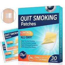 21mg Step 1 Smoking Aid Stop Smoking Patch Easy and Effective to Help Quit Sm