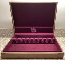 Vintage Janel Tarnish Proof Flatware Chest.  Made In The USA