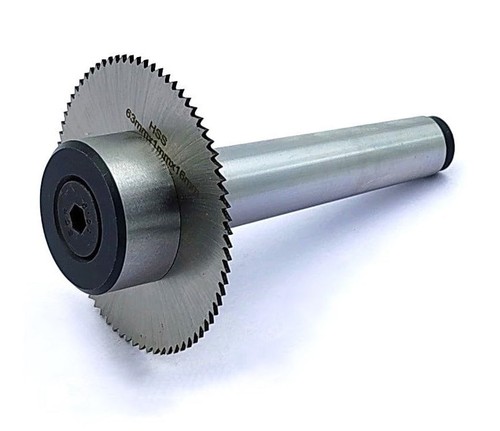Slitting Saw Holder Arbor With Circular Saw Blade - Picture 1 of 18