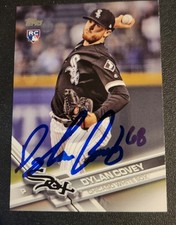 Dylan Covey Autograph Signed 2017 Topps RC Chicago White Sox