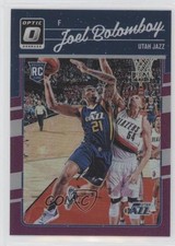 2016-17 Panini Donruss Optic Purple Prizm Joel Bolomboy #191 2h4
