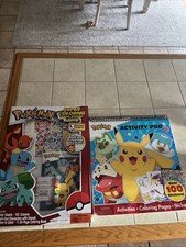 Pokemon Coloring  Activity Book  Crayons And Stickers